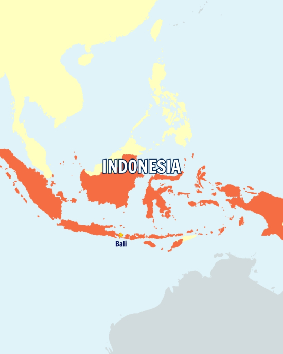 Bali (Indonesia) - MAP