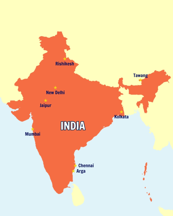 India - MAP