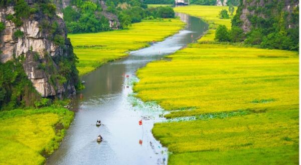 Day 2: Day Trip To Hoa Lu - Tam Coc - Mua Cave (B/L) - Group Tour